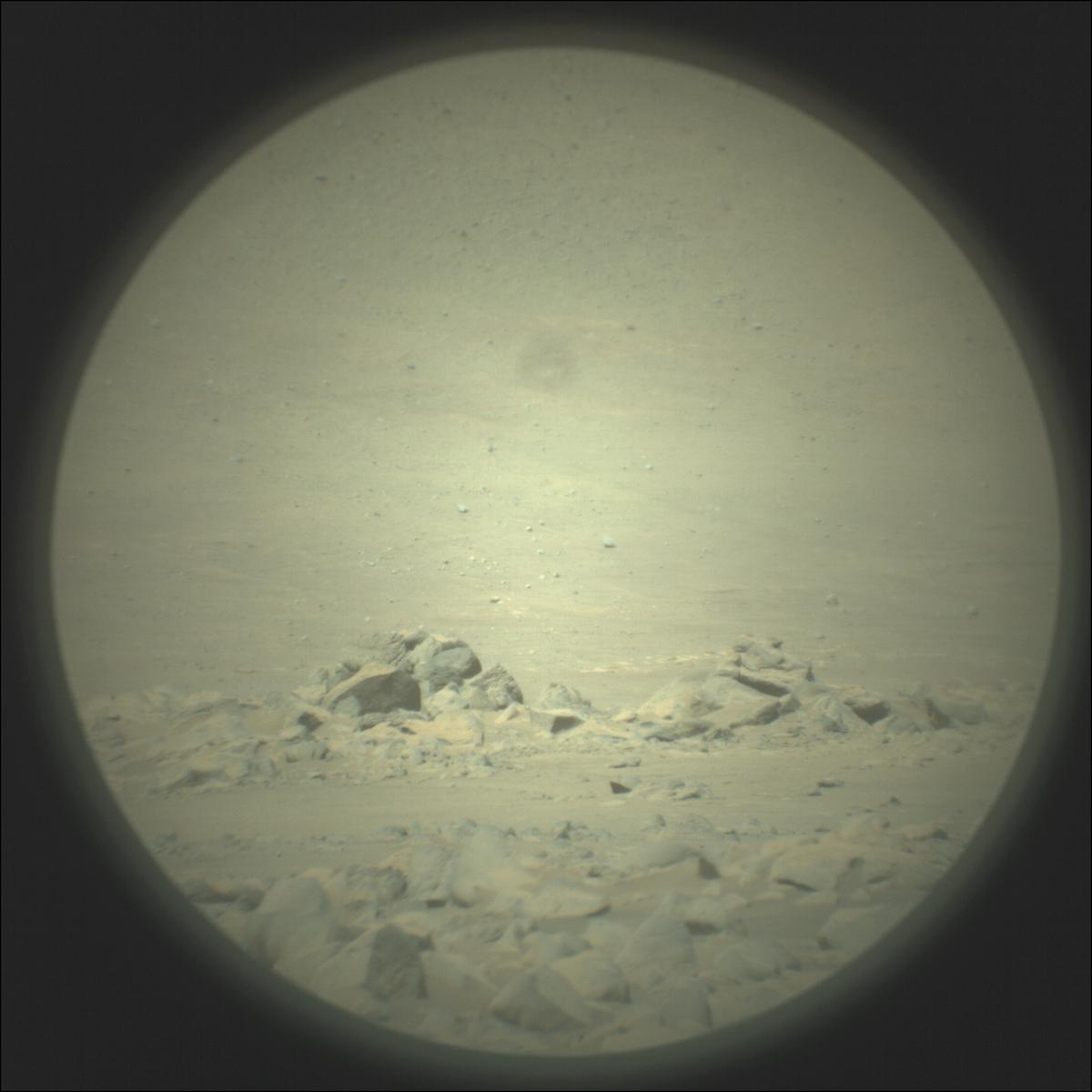 This image was taken by SUPERCAM_RMI onboard NASA's Mars rover Perseverance on Sol 68