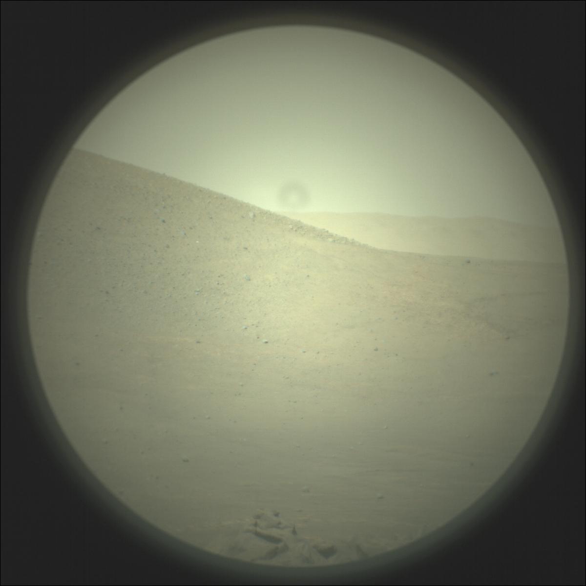 This image was taken by SUPERCAM_RMI onboard NASA's Mars rover Perseverance on Sol 68