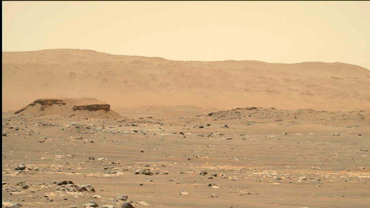 This image was taken by MCZ_RIGHT onboard NASA's Mars rover Perseverance on Sol 68