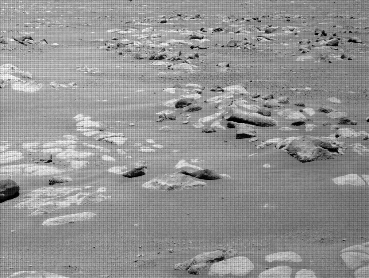 This image was taken by NAVCAM_LEFT onboard NASA's Mars rover Perseverance on Sol 69