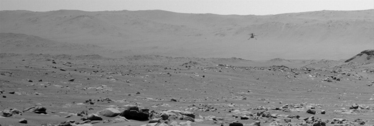 This image was taken by NAVCAM_LEFT onboard NASA's Mars rover Perseverance on Sol 69