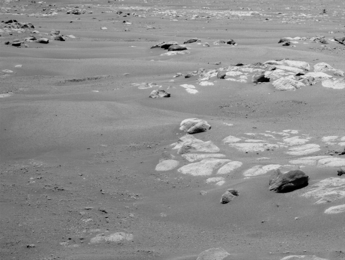 This image was taken by NAVCAM_RIGHT onboard NASA's Mars rover Perseverance on Sol 69