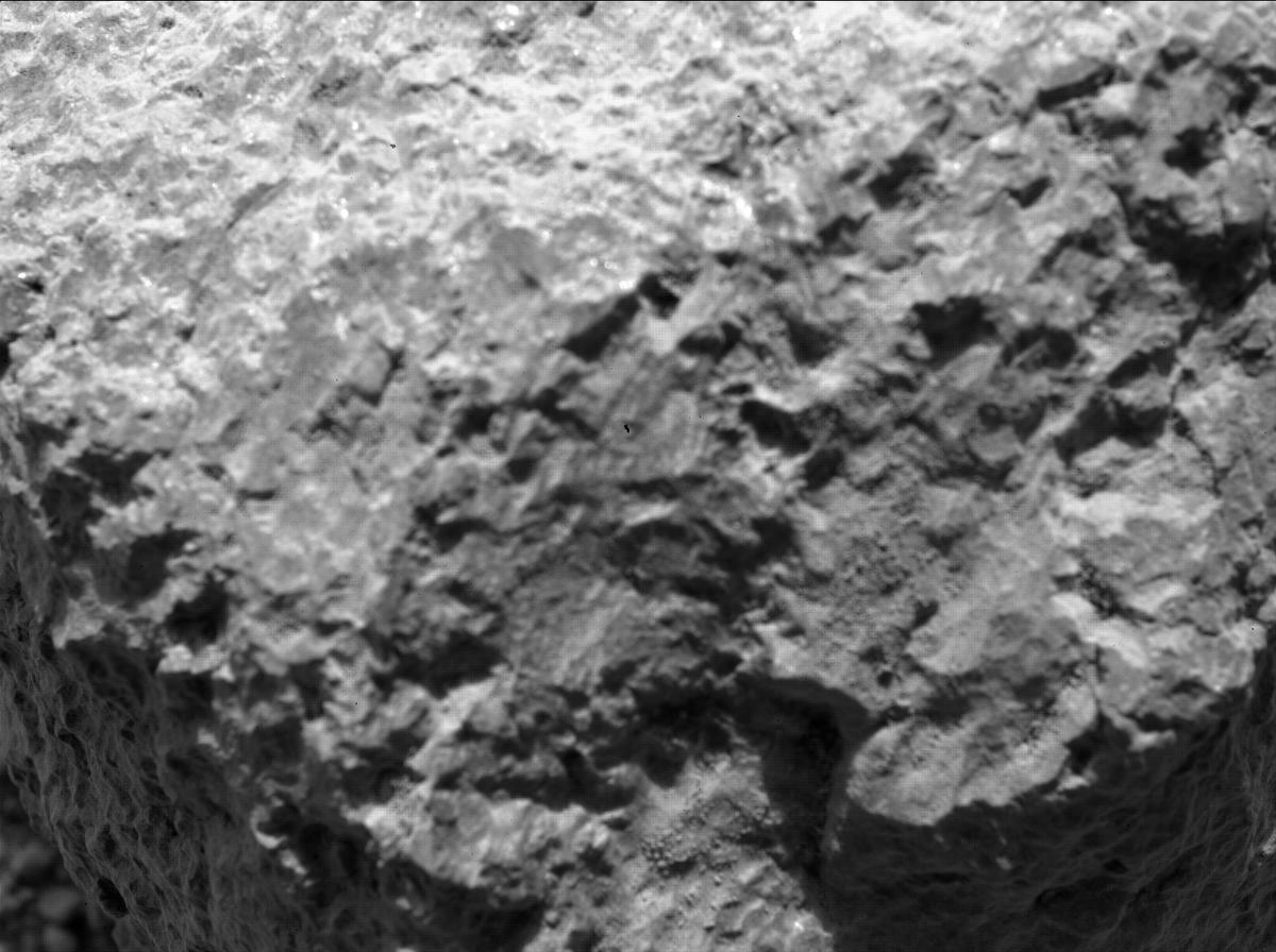 This image was taken by SHERLOC_WATSON onboard NASA's Mars rover Perseverance on Sol 69