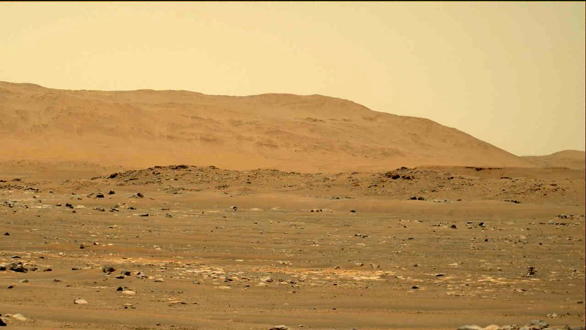 This image was taken by MCZ_LEFT onboard NASA's Mars rover Perseverance on Sol 69