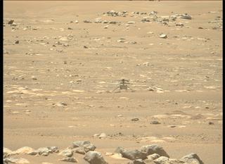 View image taken on Mars, Mars Perseverance Sol 69: Left Mastcam-Z Camera