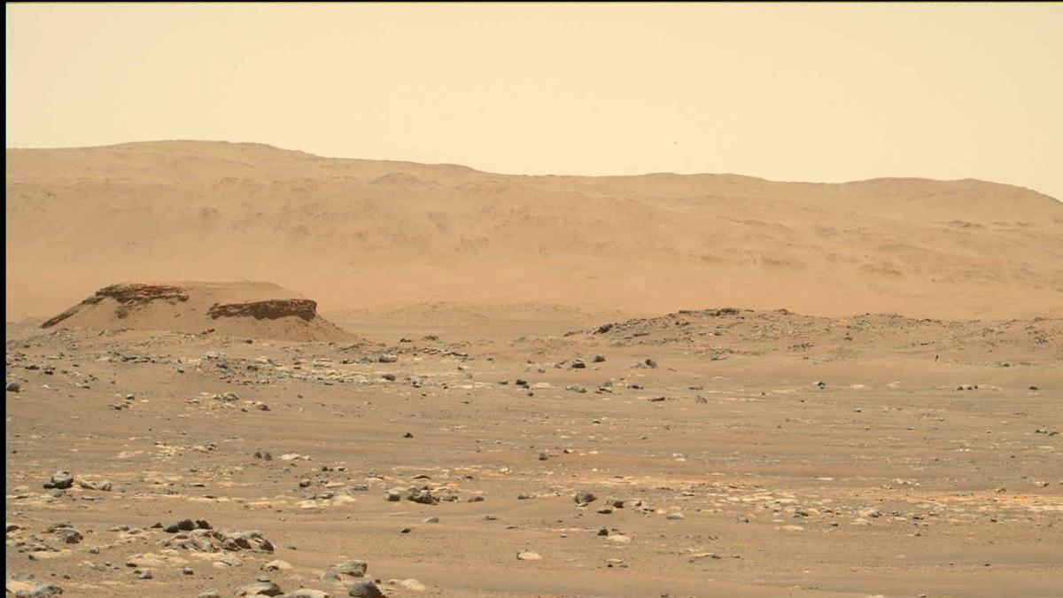 This image was taken by MCZ_RIGHT onboard NASA's Mars rover Perseverance on Sol 69