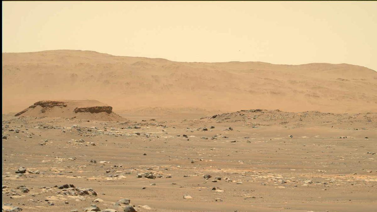 This image was taken by MCZ_RIGHT onboard NASA's Mars rover Perseverance on Sol 69