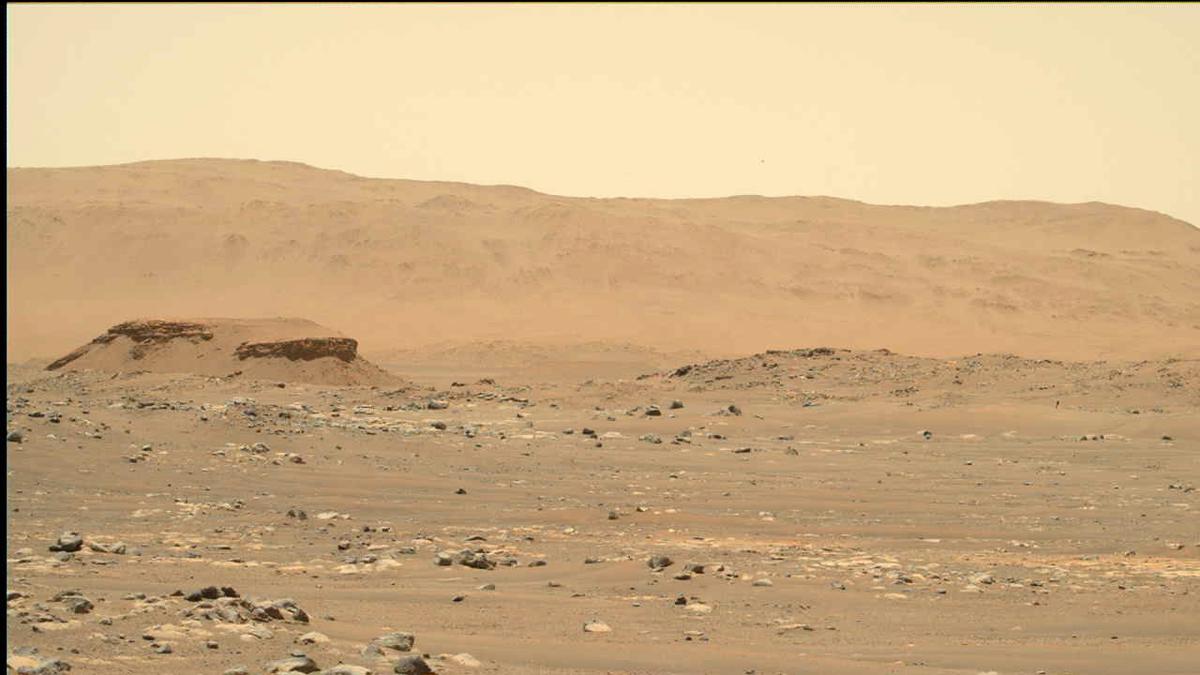 This image was taken by MCZ_RIGHT onboard NASA's Mars rover Perseverance on Sol 69