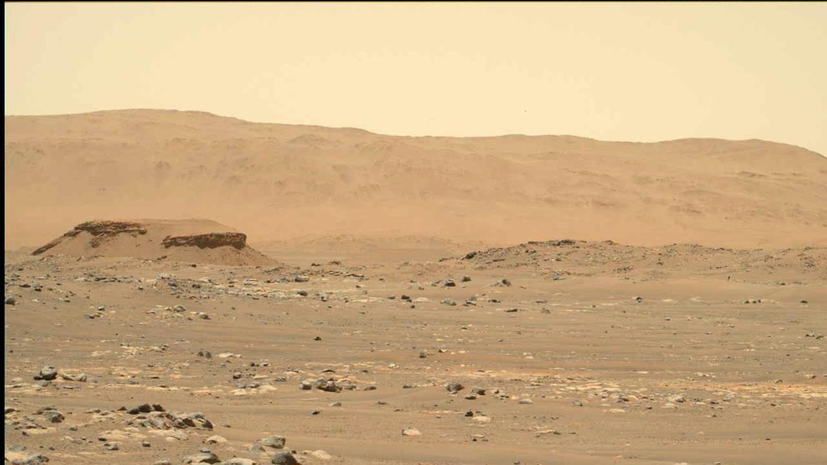 This image was taken by MCZ_RIGHT onboard NASA's Mars rover Perseverance on Sol 69