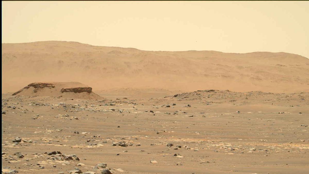 This image was taken by MCZ_RIGHT onboard NASA's Mars rover Perseverance on Sol 69