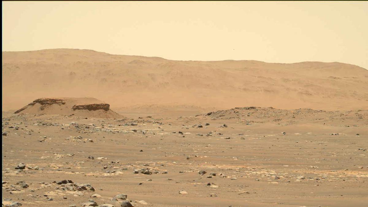 This image was taken by MCZ_RIGHT onboard NASA's Mars rover Perseverance on Sol 69