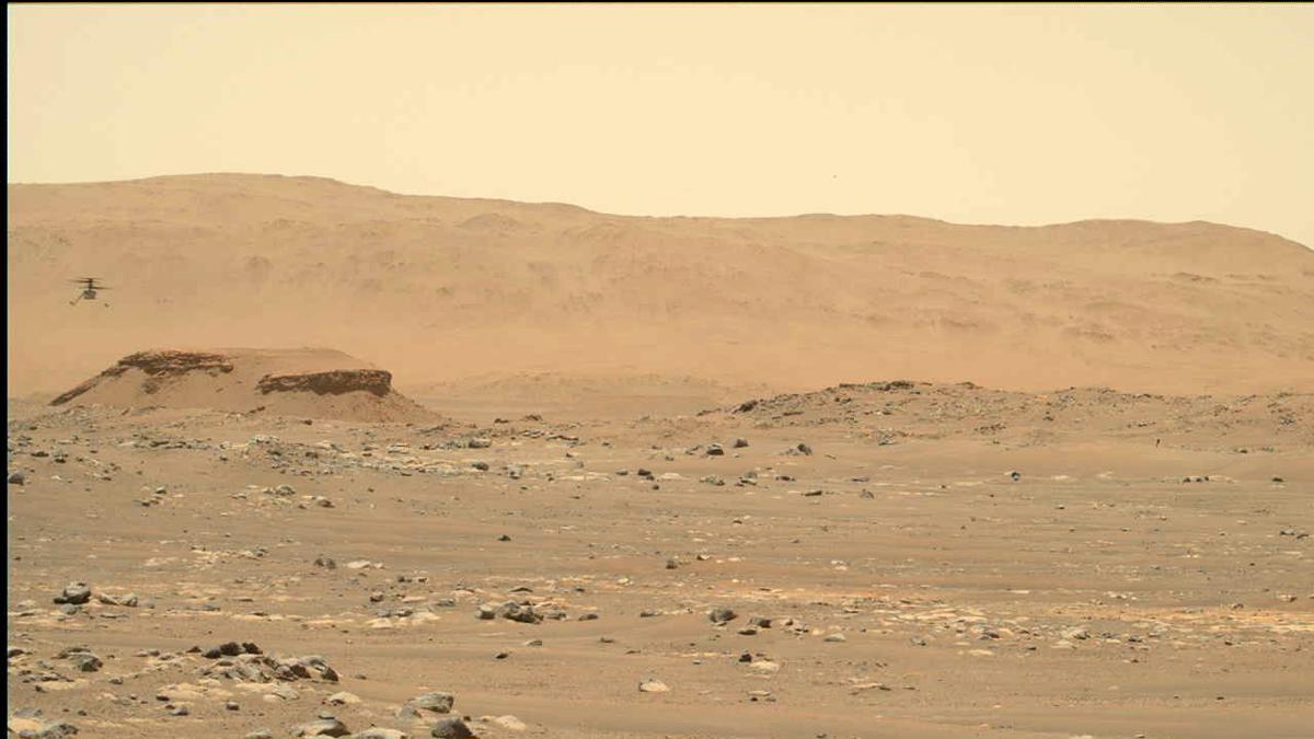 This image was taken by MCZ_RIGHT onboard NASA's Mars rover Perseverance on Sol 69