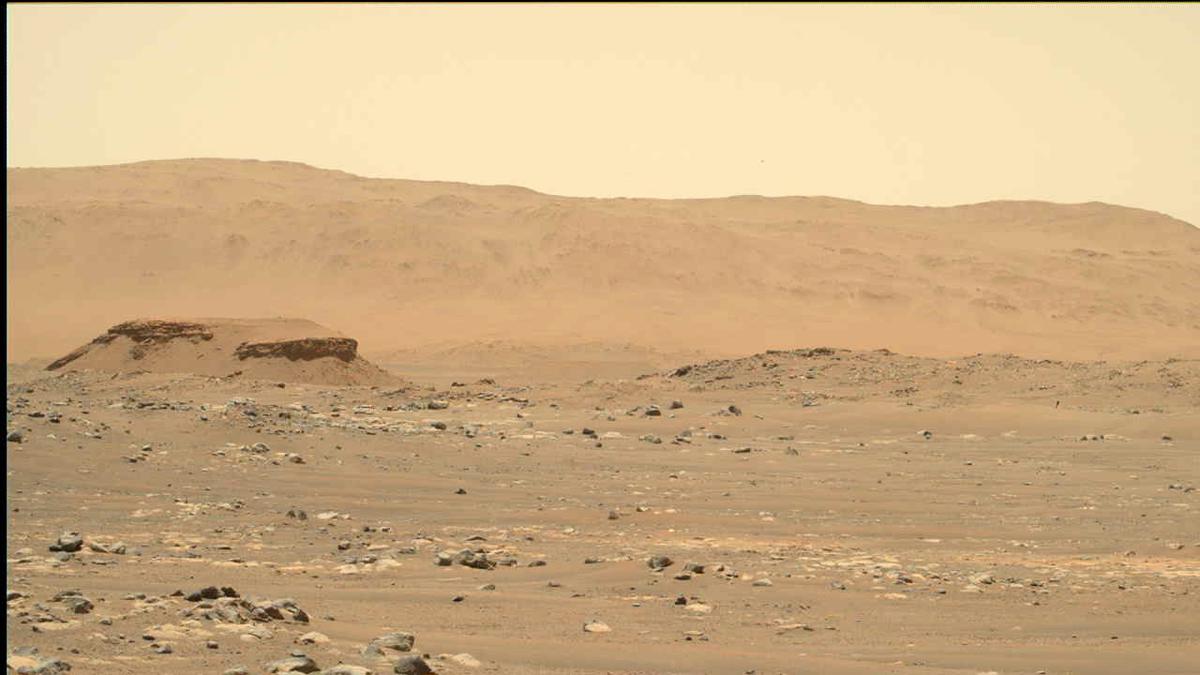 This image was taken by MCZ_RIGHT onboard NASA's Mars rover Perseverance on Sol 69