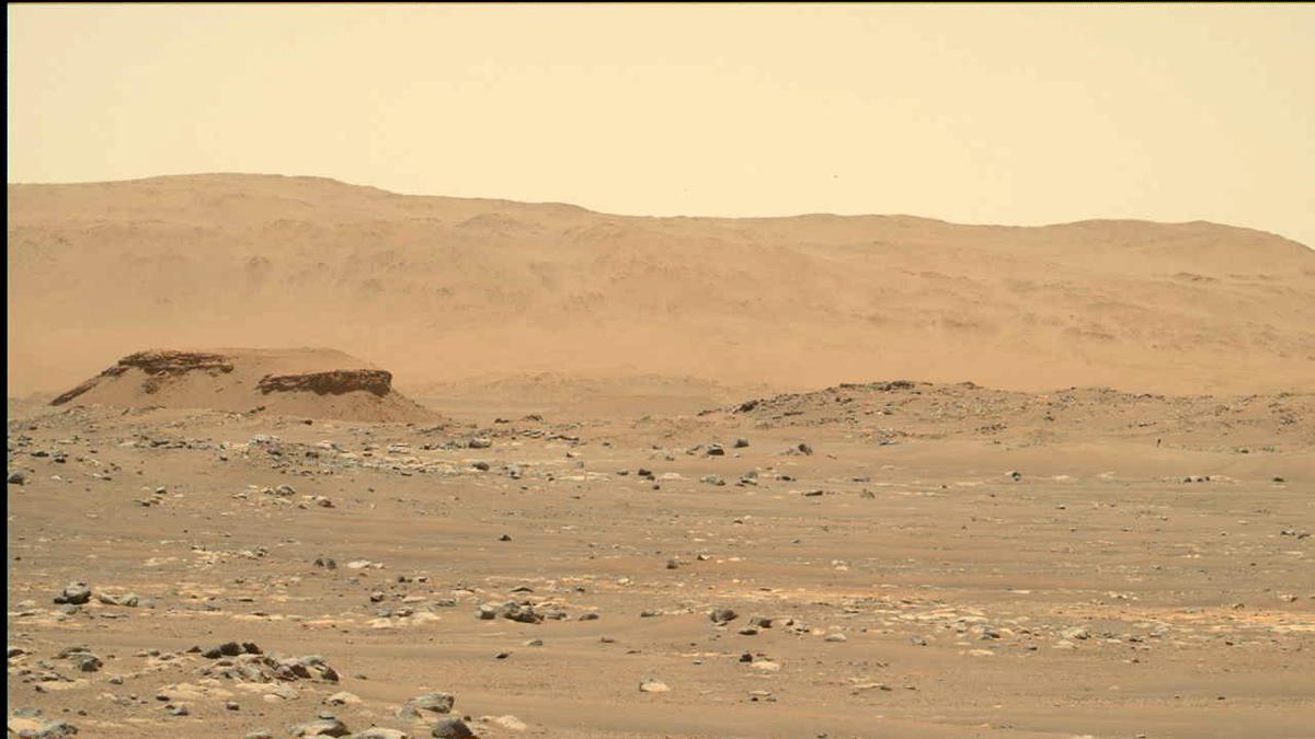 This image was taken by MCZ_RIGHT onboard NASA's Mars rover Perseverance on Sol 69