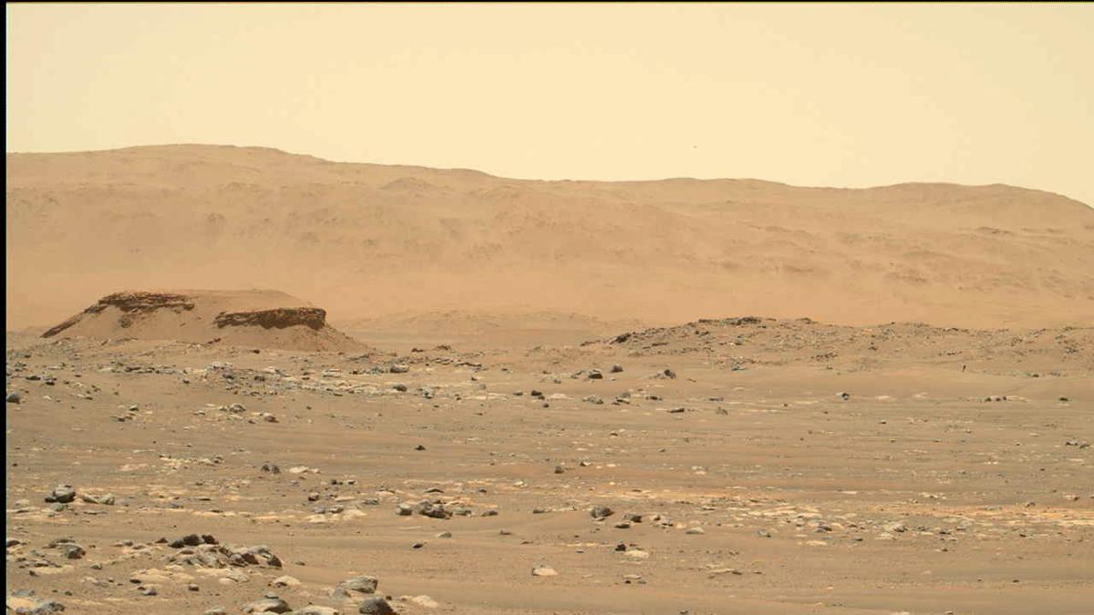 This image was taken by MCZ_RIGHT onboard NASA's Mars rover Perseverance on Sol 69