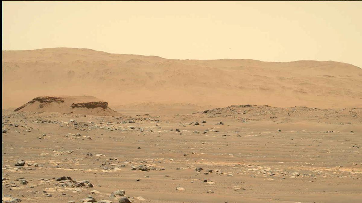This image was taken by MCZ_RIGHT onboard NASA's Mars rover Perseverance on Sol 69
