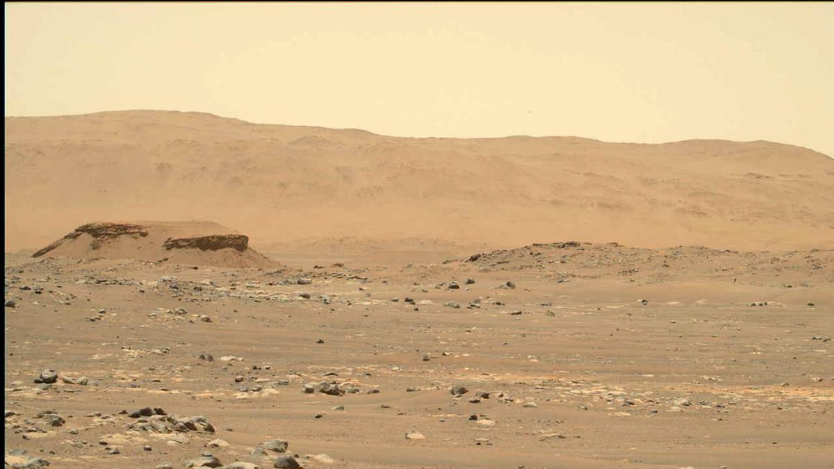 This image was taken by MCZ_RIGHT onboard NASA's Mars rover Perseverance on Sol 69