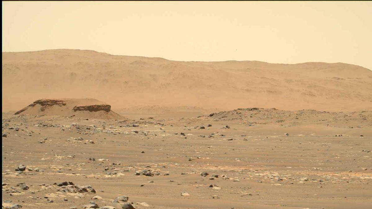 This image was taken by MCZ_RIGHT onboard NASA's Mars rover Perseverance on Sol 69