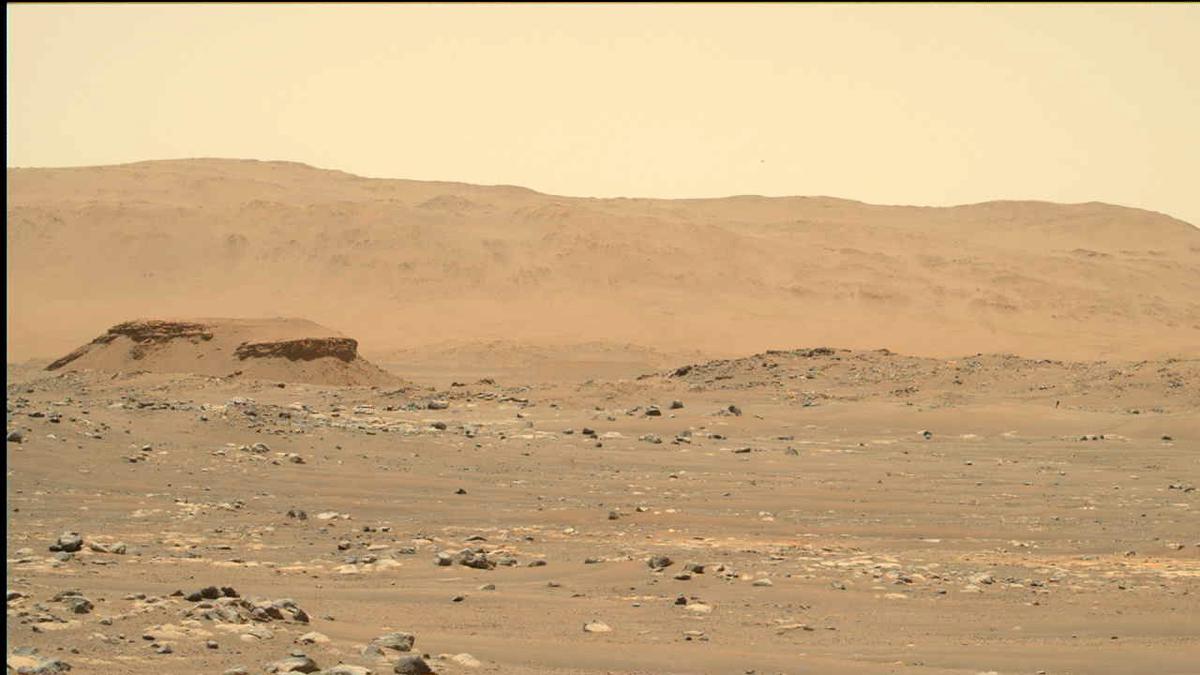 This image was taken by MCZ_RIGHT onboard NASA's Mars rover Perseverance on Sol 69