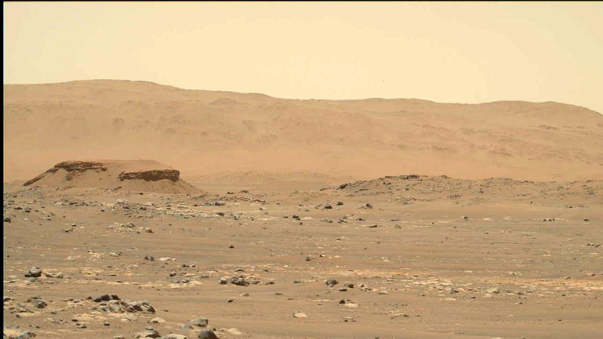 This image was taken by MCZ_RIGHT onboard NASA's Mars rover Perseverance on Sol 69