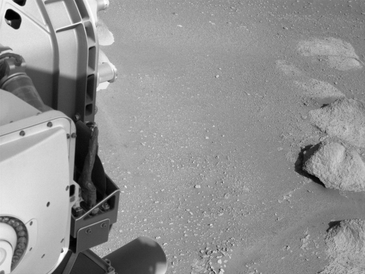 This image was taken by NAVCAM_LEFT onboard NASA's Mars rover Perseverance on Sol 71