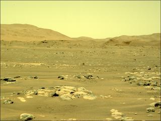 View image taken on Mars, Mars Perseverance Sol 71: Left Navigation Camera (Navcam)