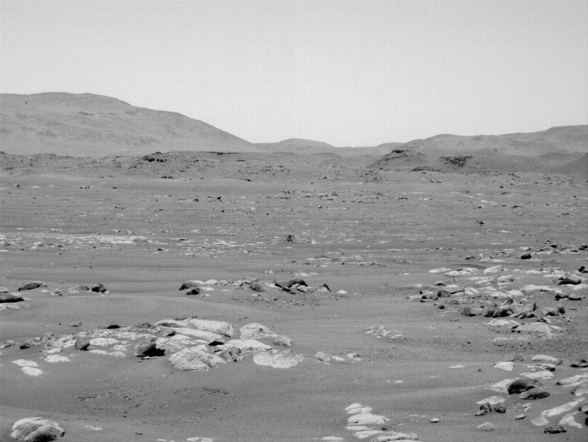 This image was taken by NAVCAM_RIGHT onboard NASA's Mars rover Perseverance on Sol 71