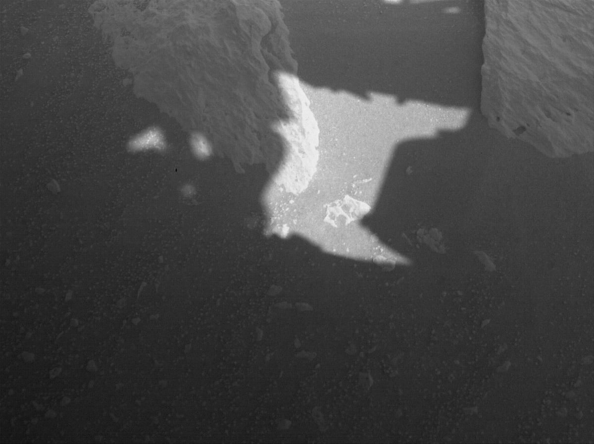 This image was taken by FRONT_HAZCAM_LEFT_A onboard NASA's Mars rover Perseverance on Sol 73