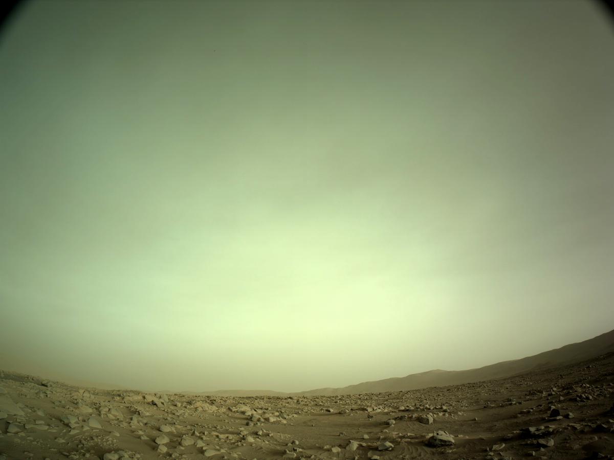 This image was taken by NAVCAM_LEFT onboard NASA's Mars rover Perseverance on Sol 73