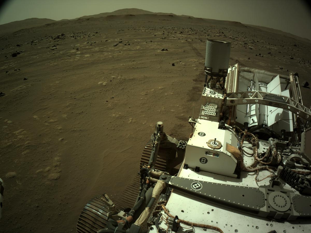 This image was taken by NAVCAM_RIGHT onboard NASA's Mars rover Perseverance on Sol 73