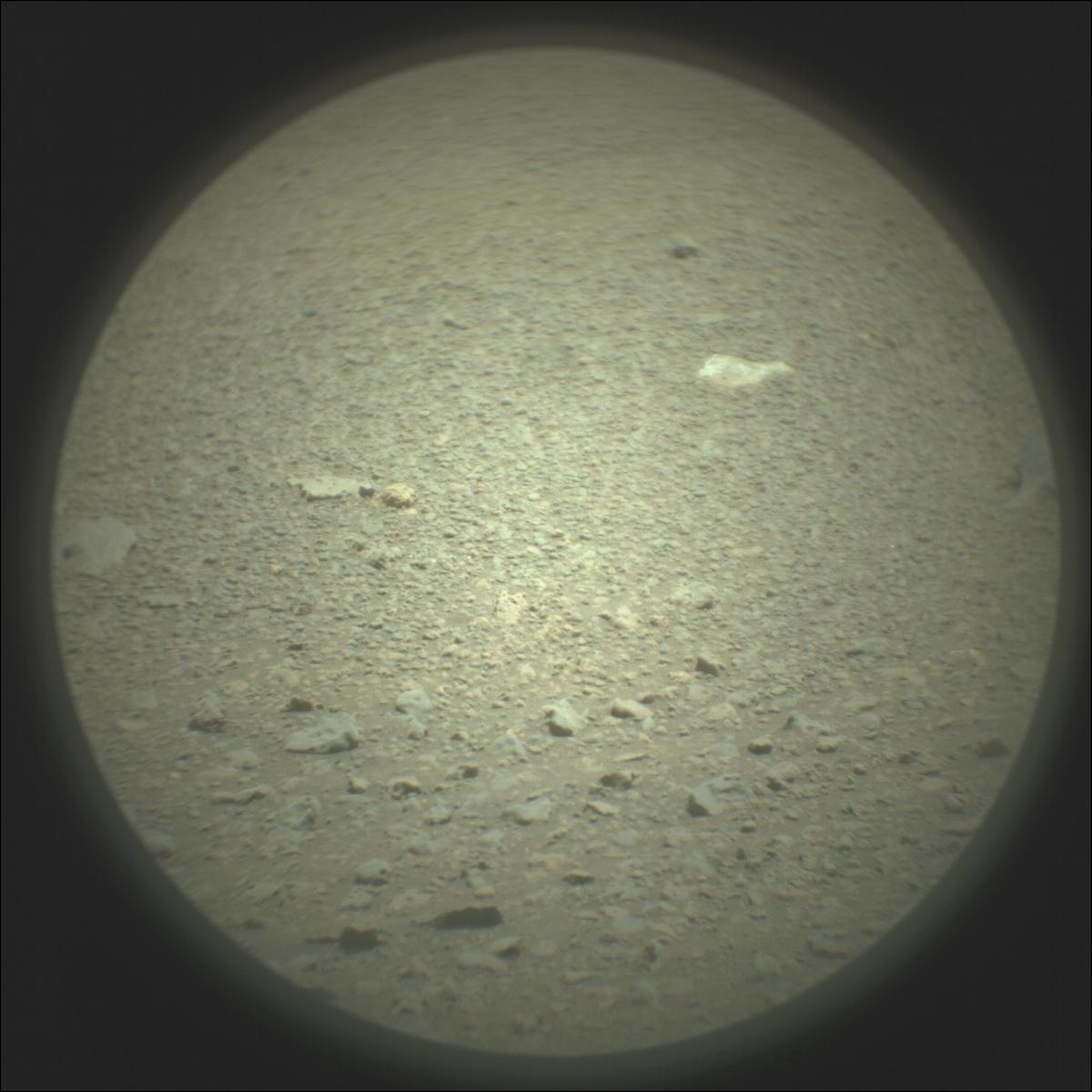 This image was taken by SUPERCAM_RMI onboard NASA's Mars rover Perseverance on Sol 73