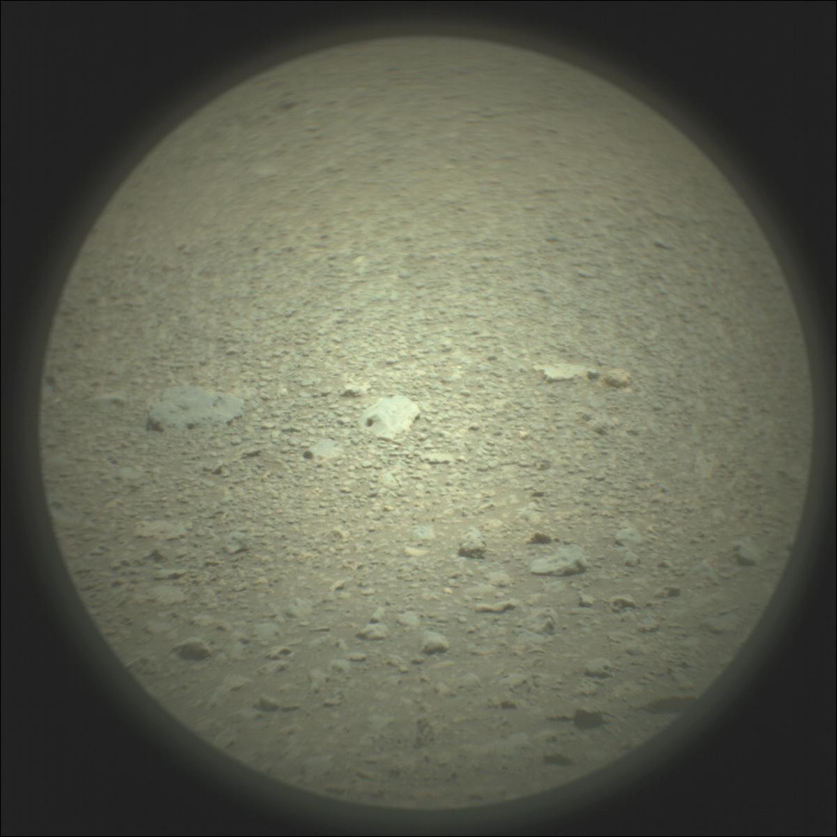 This image was taken by SUPERCAM_RMI onboard NASA's Mars rover Perseverance on Sol 73