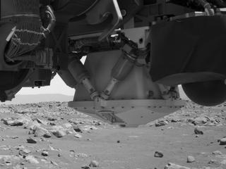 View image taken on Mars, Mars Perseverance Sol 74: Left Navigation Camera (Navcam)