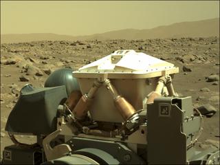 View image taken on Mars, Mars Perseverance Sol 74: Left Navigation Camera (Navcam)
