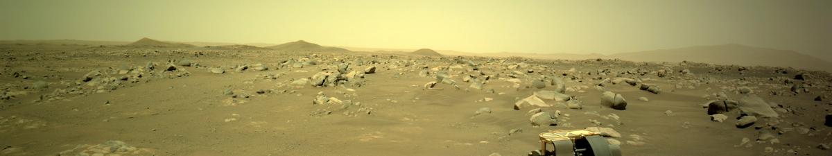 This image was taken by NAVCAM_LEFT onboard NASA's Mars rover Perseverance on Sol 75