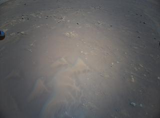 View image taken on Mars, Mars Helicopter Sol 76: Color Camera