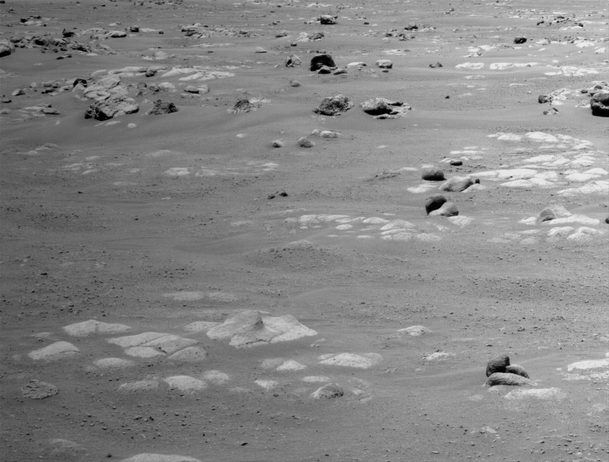 This image was taken by NAVCAM_LEFT onboard NASA's Mars rover Perseverance on Sol 76