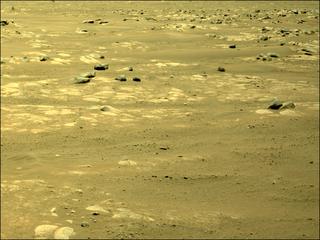 View image taken on Mars, Mars Perseverance Sol 76: Left Navigation Camera (Navcam)