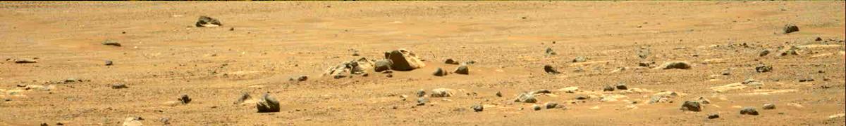 This image was taken by MCZ_LEFT onboard NASA's Mars rover Perseverance on Sol 76