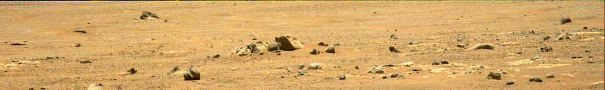 This image was taken by MCZ_LEFT onboard NASA's Mars rover Perseverance on Sol 76