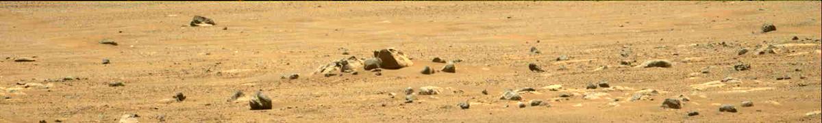 This image was taken by MCZ_LEFT onboard NASA's Mars rover Perseverance on Sol 76