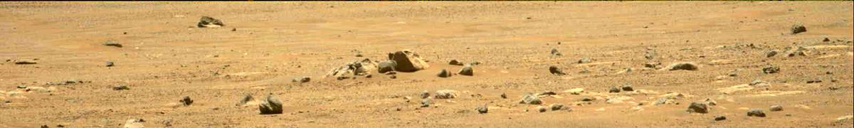 This image was taken by MCZ_LEFT onboard NASA's Mars rover Perseverance on Sol 76