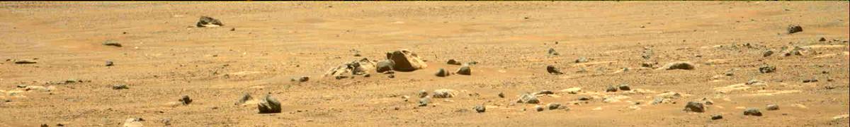 This image was taken by MCZ_LEFT onboard NASA's Mars rover Perseverance on Sol 76