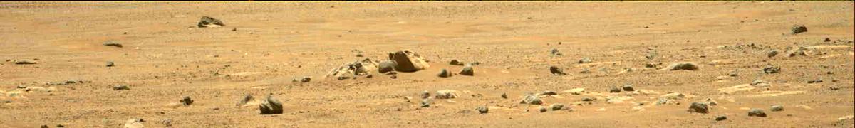 This image was taken by MCZ_LEFT onboard NASA's Mars rover Perseverance on Sol 76