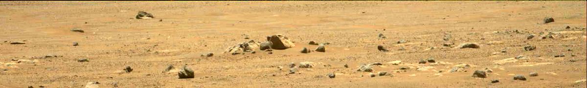 This image was taken by MCZ_LEFT onboard NASA's Mars rover Perseverance on Sol 76