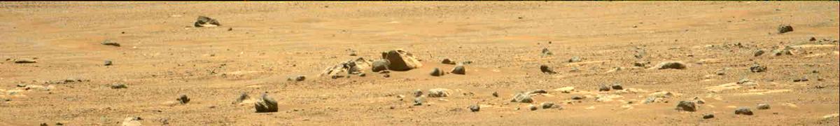 This image was taken by MCZ_LEFT onboard NASA's Mars rover Perseverance on Sol 76