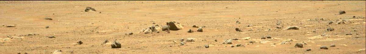 This image was taken by MCZ_LEFT onboard NASA's Mars rover Perseverance on Sol 76