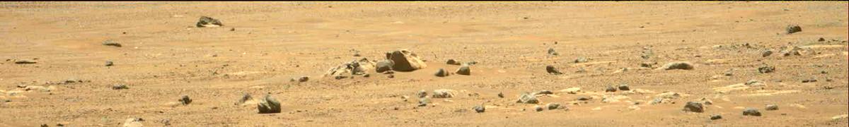 This image was taken by MCZ_LEFT onboard NASA's Mars rover Perseverance on Sol 76