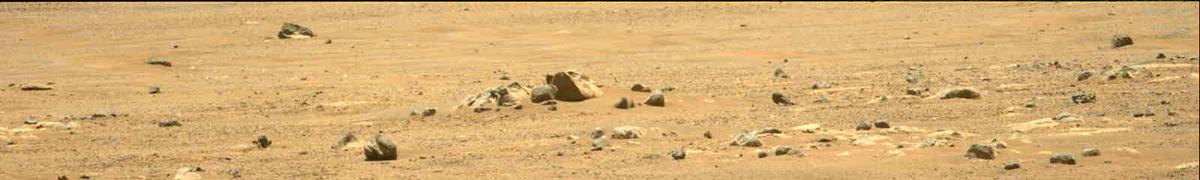 This image was taken by MCZ_LEFT onboard NASA's Mars rover Perseverance on Sol 76