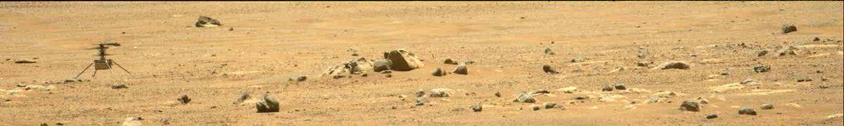 This image was taken by MCZ_LEFT onboard NASA's Mars rover Perseverance on Sol 76